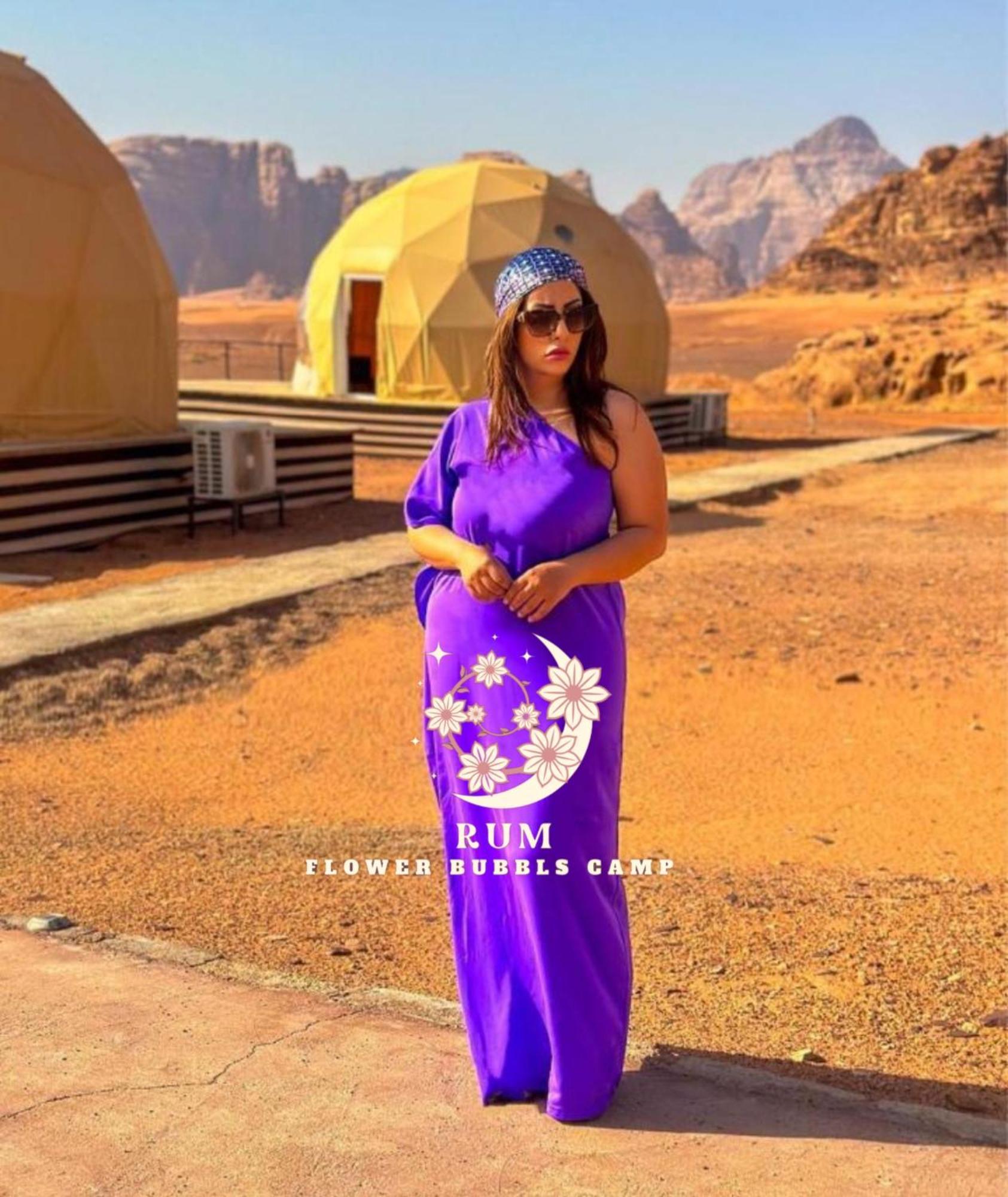 Rum Flower Bubbles Luxury Camp Wadi Rum Exterior photo